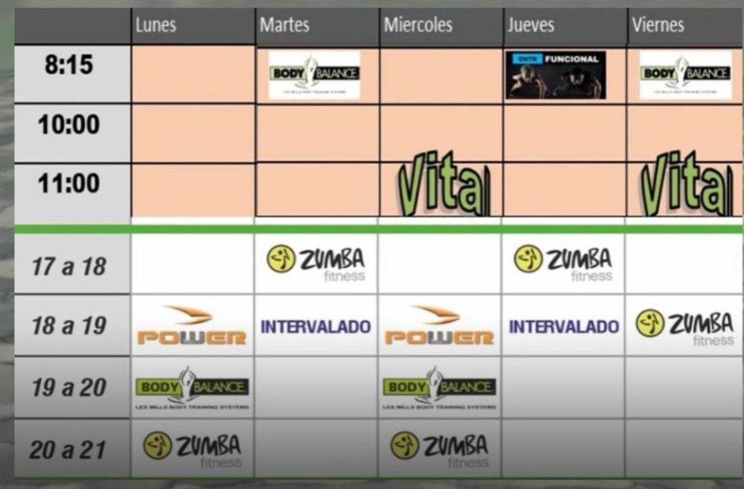 horarios Taigym